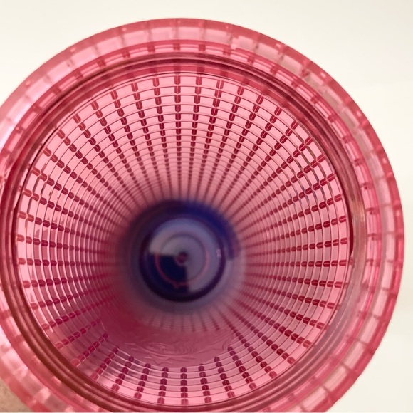 Starbucks Watermelon Pink Purple Gradient Ombre Grid 24oz Venti Tumbler - Picture 11 of 14